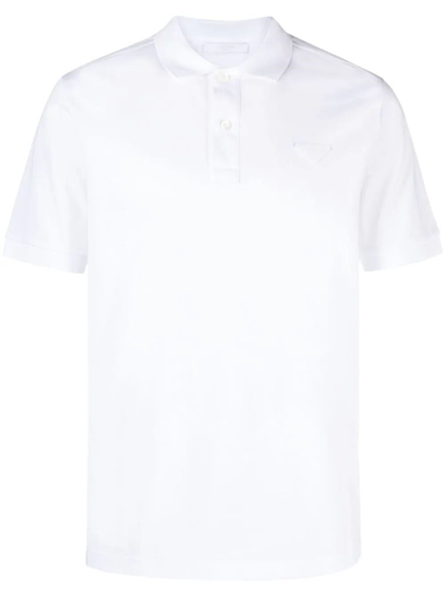 Prada Polo Shirt In White