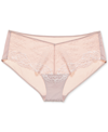 Natori Women's Feathers Refresh Girl Brief Underwear 776331 In Rose Beige,lt Ivory