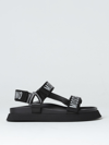 Moschino Flache Sandalen  Couture Damen Farbe Schwarz In Black