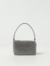 ALEXANDER WANG HEIRESS BAG IN FABRIC WITH RHINESTONES,F11997061