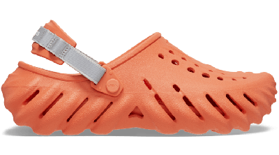Crocs Echo Reflective Backstrap Clog In Grapefruit