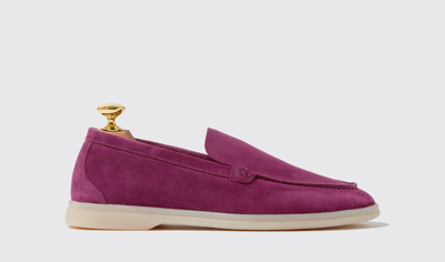 Scarosso Ludovica Maroon Suede - Woman Loafers Maroon In Maroon - Suede