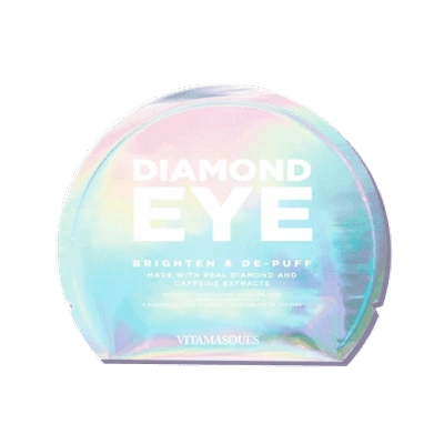 Vitamasques Diamond Eye Mask In White