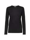 Brunello Cucinelli Women's Cashmere And Silk Lightweight Sweater In Anthracite