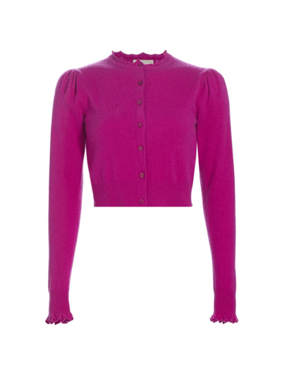 Ulla Johnson Jana Cashmere Cardigan In Thistle