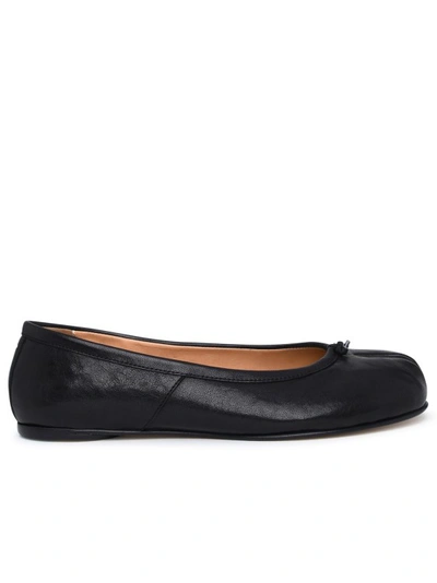 Maison Margiela Tabi Ballerina In Black