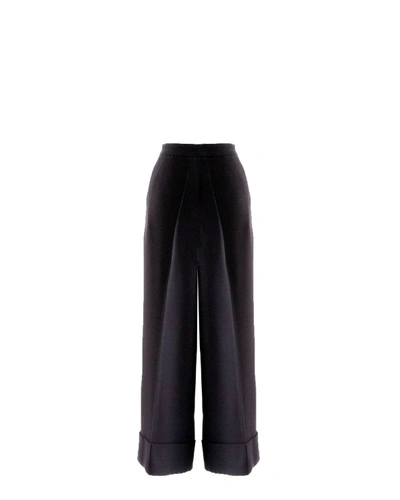 Gemy Maalouf Straight Cut Pants - Pants In Black