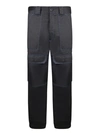 Msgm Cotton-blend Trousers In Blue