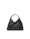 ORCIANI GRAINED LEATHER BAG