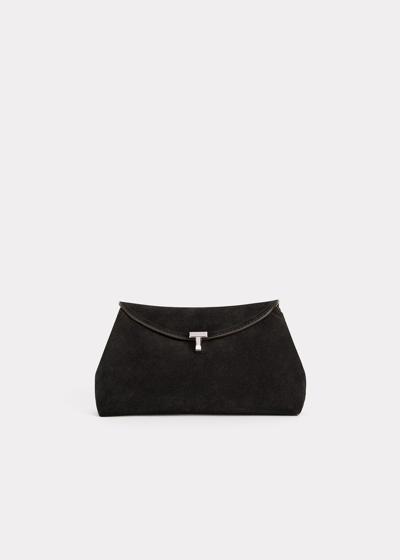 Totême T-lock Clutch Espresso