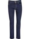 Jacob Cohen Blue Cotton Jeans & Pant