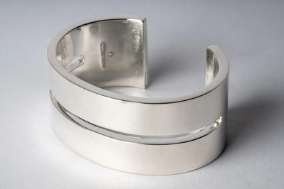Parts Of Four Ultra Reduction Slit Bracelet (30mm, Ys) In Bright Silver