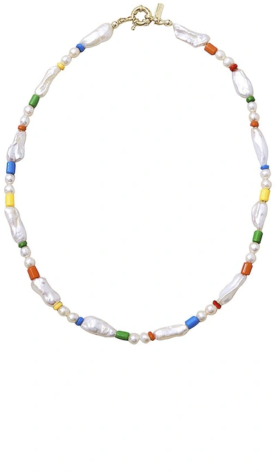 Eliou Lisa Necklace In Freshwater Pearl