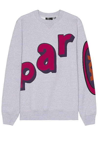By Parra Loudness Crewneck In Heather Grey