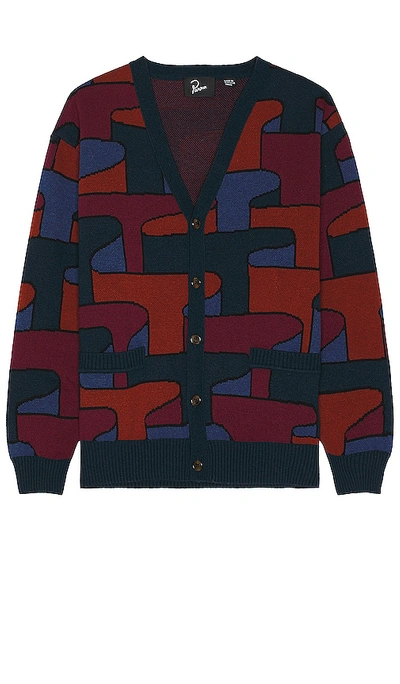 By Parra Canyons All Over Knitted Cardigan In Multi