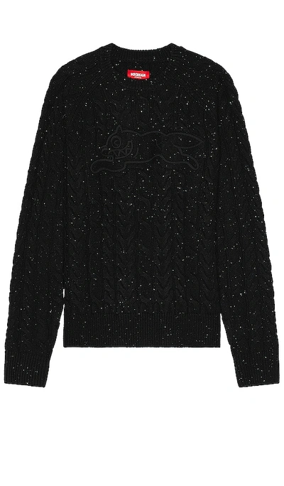 Icecream Sprinkles Sweater In Black