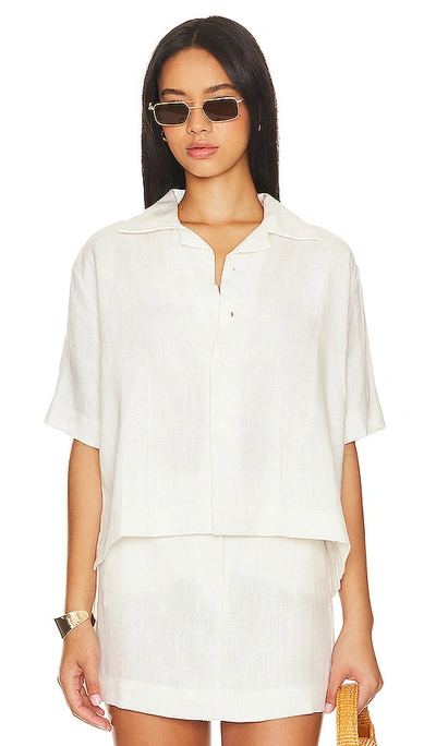 Mikoh Busan Button Up In White