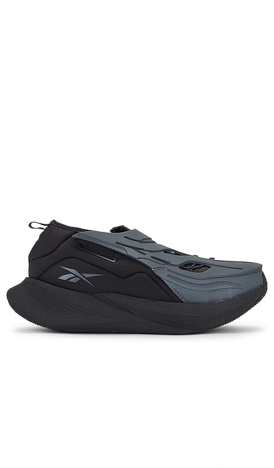 Reebok X Ngg Floatride Sneaker In Black & Silver