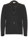 Off-white Strap Relax Jacket In Black