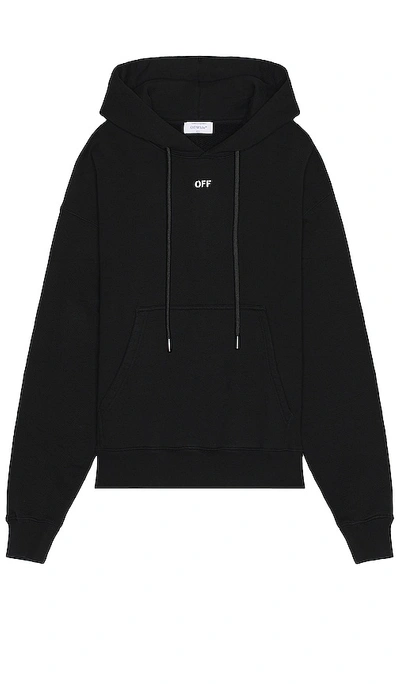 Off-white Off White™ Black Caravaggio Mery Print Hoodie