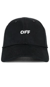 OFF-WHITE 鸭舌帽 – 黑色