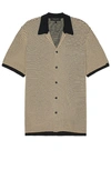 Rag & Bone Felix Button Down Shirt In Lttan