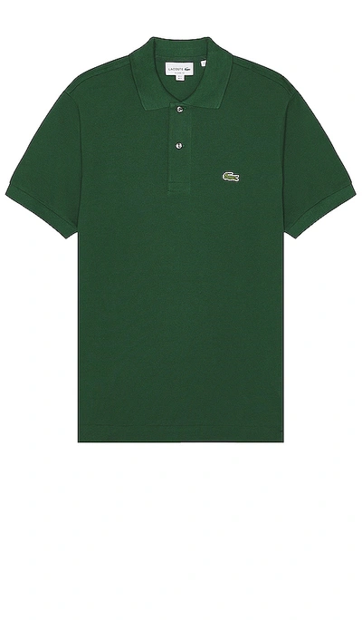 Lacoste Polo衫  男士 颜色 森林绿色 In Green