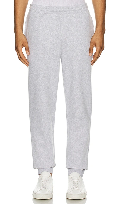Lacoste Gray Patch Lounge Pants In Grey