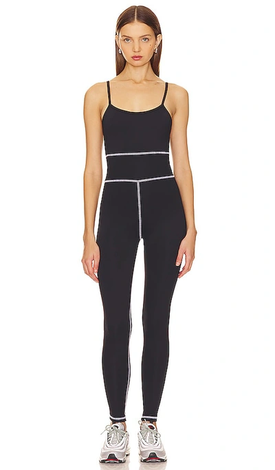 Strut This The Stitch Jumpsuit In Black