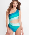 Beach Riot Joyce One Piece In Cosmic Colorblock