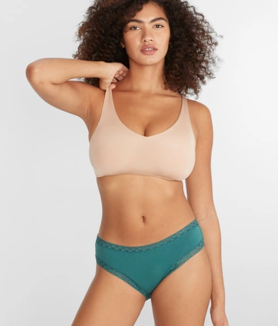 Natori Bliss Cotton Girl Brief In Alpine