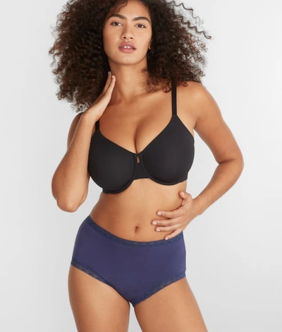 Natori Bliss Cotton Full Brief In Twilight