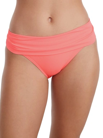 Sunsets Unforgettable Bikini Bottom In Neon Coral