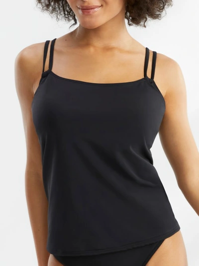 Sunsets Taylor Underwire Tankini Top In Black