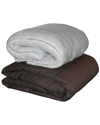 Dreamlab Plush 15lb Weighted Blanket With Washable Cover, Grey In Grey