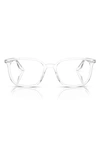 RAY BAN 54MM SQUARE OPTICAL GLASSES