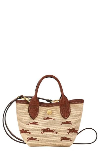 Longchamp Basket Xs Le Panier Pliage In Brown