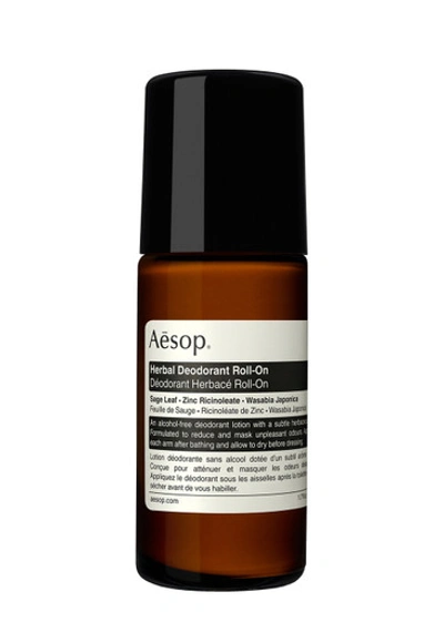 Aesop Herbal Deo Roll On 50ml In White
