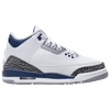 Jordan Air  3 Retro Bg Sneakers In Midnight Navy/cement Gray/white