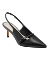 MARC FISHER WOMEN'S ALORIE SLINGBACK POINTY TOE DRESS PUMPS