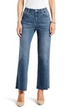 NIC + ZOE FRAYED HEM BOYFRIEND ANKLE JEANS