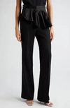 Bite Studios Organic Silk Satin Petal Belt In Black