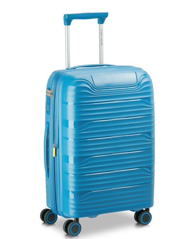 Delsey New  Dune 21" Expandable Spinner Carry-on In Teal