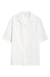 Brunello Cucinelli White Striped Cotton Shirt In C400 Off White