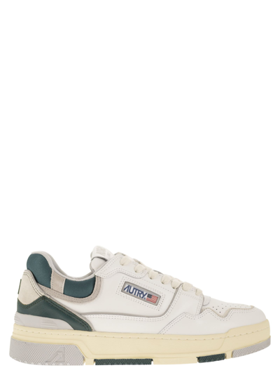 Autry Clc Leather Chunky Sneakers In Multicolor