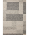 Loloi Stiles Sti-01 5' X 7'6" Area Rug In Tan,slate