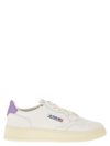 AUTRY AUTRY MEDALIST LOW LEATHER SNEAKERS