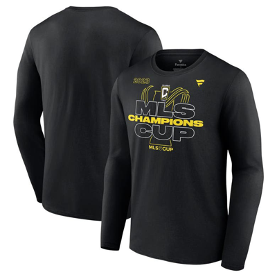 Fanatics Branded  Black Columbus Crew 2023 Mls Cup Champions Locker Room Long-sleeve T-shirt