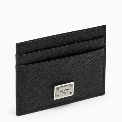 Dolce & Gabbana Dolce&gabbana Logoed Cardholder Black