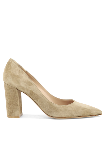 Gianvito Rossi Piper Pointed In Beige